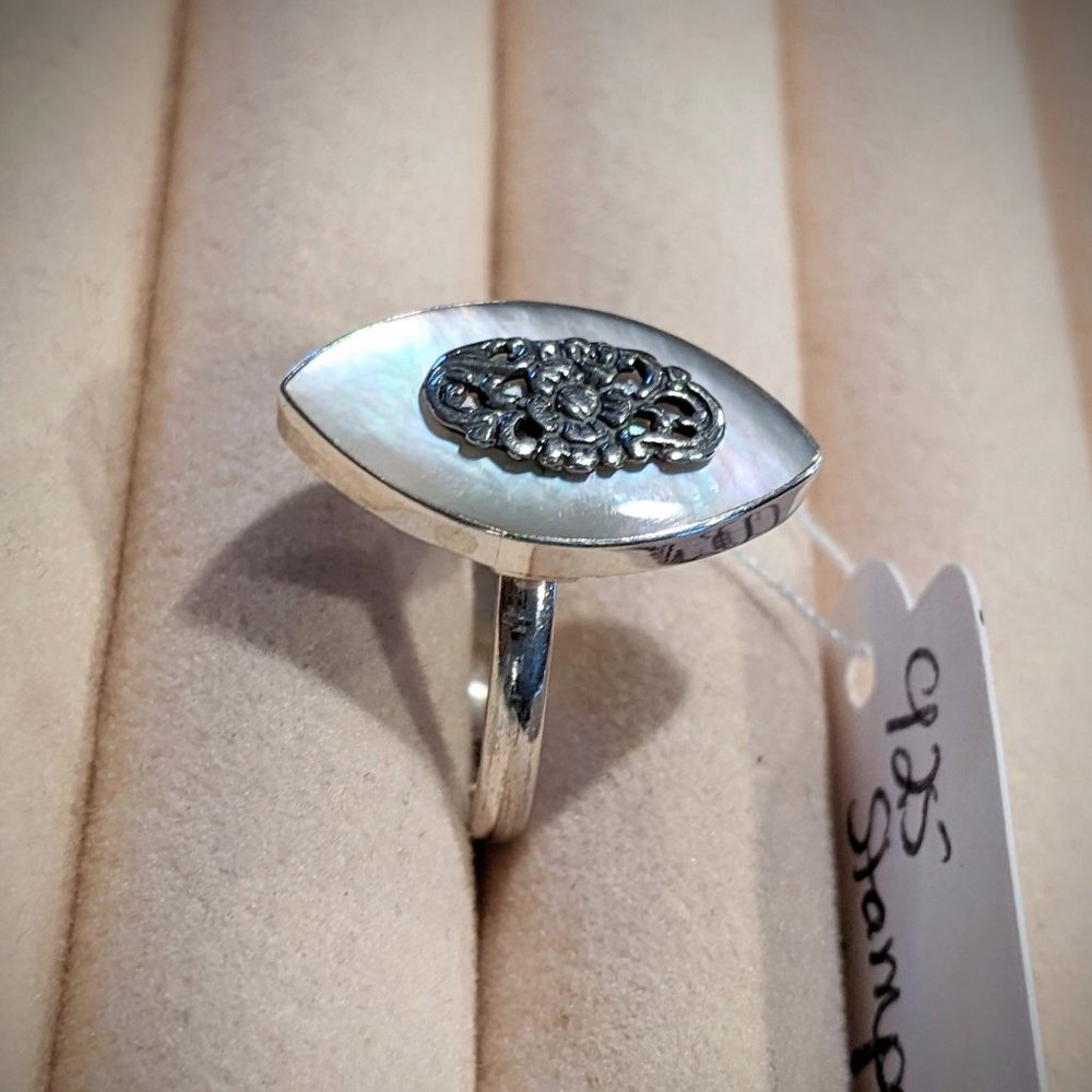 Mother of Pearl Ring
